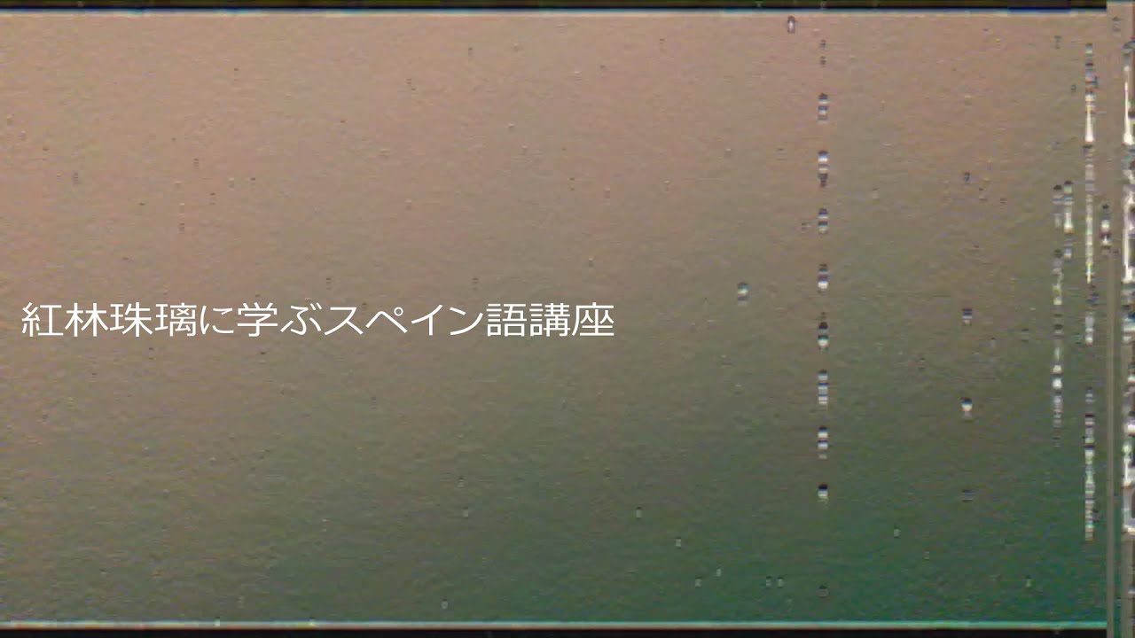 紅林珠璃に学ぶスペイン語講座 / さとうささら